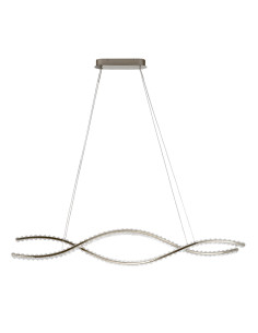 Lampa wisząca SPARK WAVES PENDANT 150 CCT DIMM CHROM + REMOTE CONTROL