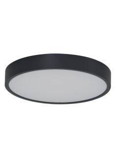 Plafon PANDINO 23cm CCT SWITCH SENSOR IP44 czarny