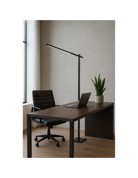 Lampa podłogowa ONTARIO FLOOR DIMM SWITCH BK