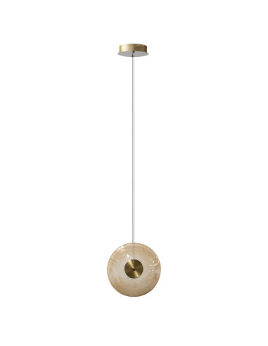 Lampa wisząca ANDORA PENDANT 1 AMBER