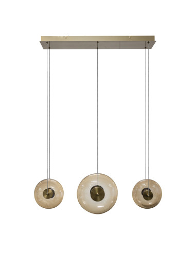 Lampa wisząca ANDORA PENDANT 3 3-STEP DIMM AMBER
