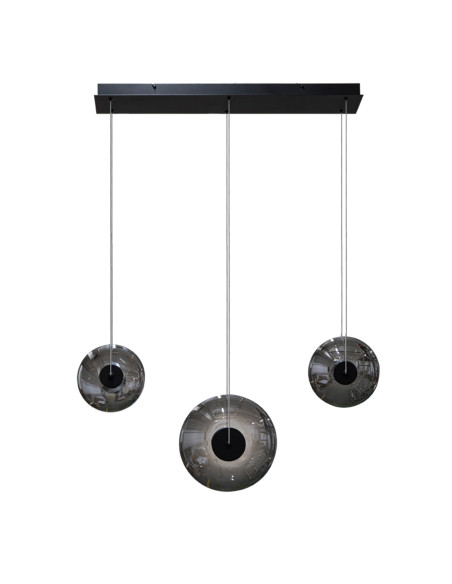 Lampa wisząca ANDORA PENDANT 3 3-STEP DIMM SMOKY