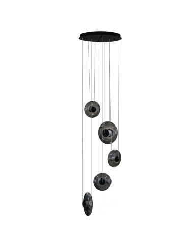 Lampa biurkowa ANDORA PENDANT 5 3-STEP DIMM SMOKY