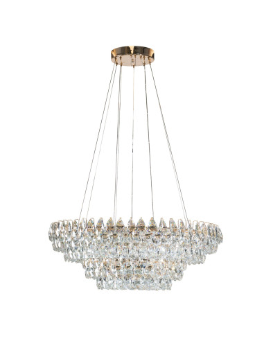 Lampa wisząca BARLETTA 60+100 PENDANT 3-STEP DIMM GOLD