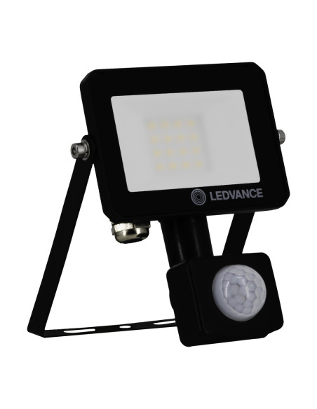 NAŚWIETLACZ FLOOD LED EFFECT SENSOR 10W 3000K 900LM BK IP65 3Y 
