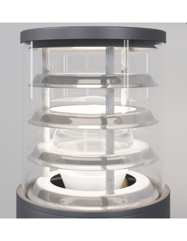 Lampa ogrodowa stojąca BRONX O576FL-01GR