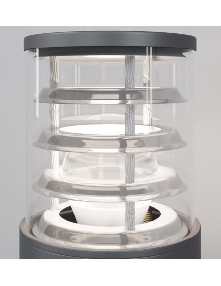 Lampa ogrodowa stojąca BRONX O576FL-01GR