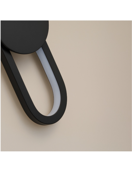 Kinkiet LED MIZUKI WALL czarny