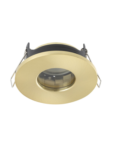 Oprawa stropowa podtynkowa ACRE 10711 mosiądz