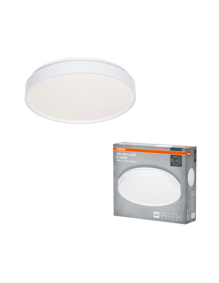 PLAFON LED CEILING LUXO 320 18W 4000K 990LM IP20 WHITE 
