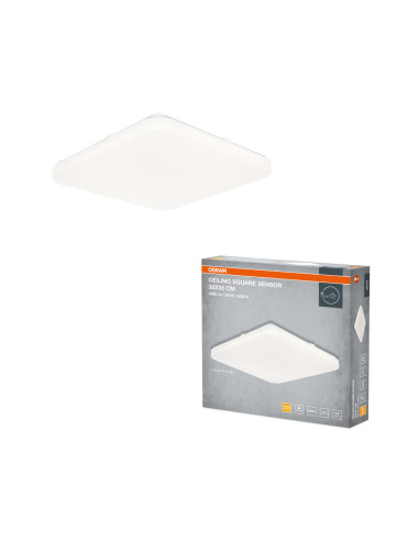 PLAFON LED CEILING SQUARE SENSOR 380 24W 3000K 2880LM IP20 