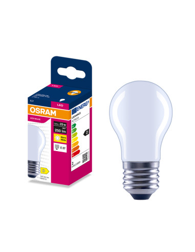 ŻARÓWKA LED VALUE RF CLP25 1,8W 2700K ciepła biała 250LM FIL FR E27 
