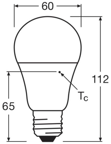ŻARÓWKA LED STAR CLA75 FR 10W 2700K ciepła biała  E27 1055LM MOTION & DAYLIGHT SENSOR 
