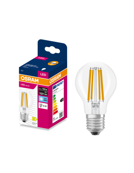 ŻARÓWKA LED VALUE RF CLA100 11W 4000K neutralna biała 1521LM FIL E27 
