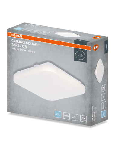 PLAFON LED CEILING SQUARE 220 12W 6500K 960LM IP20 

