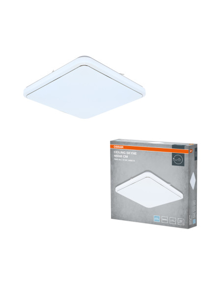 PLAFON LED CEILING SKYNE SQUARE 480 72W 6500K 5040LM IP20 
