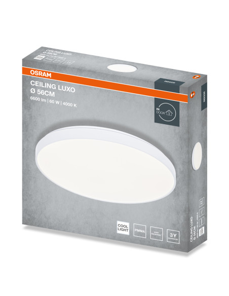 PLAFON LED CEILING LUXO 560 60W 4000K 3300LM IP20 WHITE 
