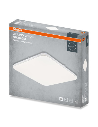 PLAFON LED CEILING GRIDO SQUARE 480 72W 4000K 5040LM IP20 
