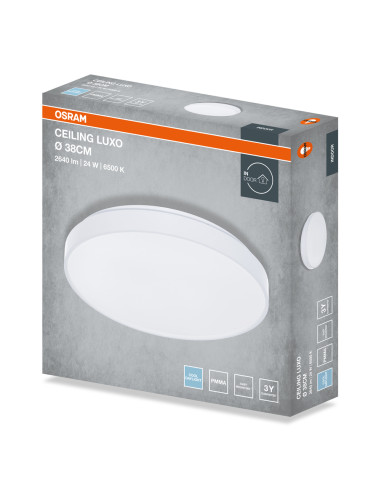 PLAFON LED CEILING LUXO 380 24W 6500K 1320LM IP20 WHITE 
