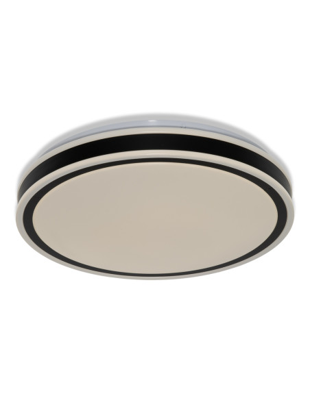 PLAFON LED CEILING NOIR ROUND 380 24W 3000K 1440LM IP20 BK 
