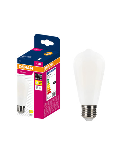 ŻARÓWKA LED VALUE RF EDISON 120 13W 2700K ciepła biała 1900LM FIL FR E27  
