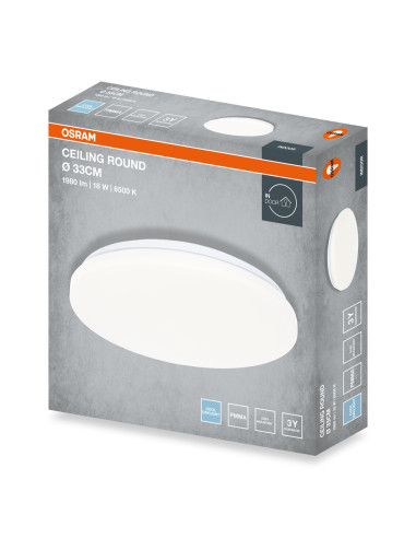 PLAFON LED CEILING ROUND 330 18W 6500K 1440LM IP20 
