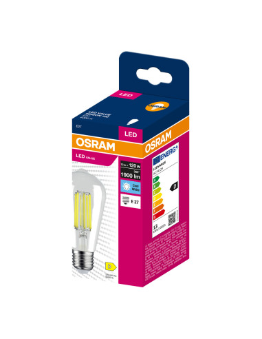 ŻARÓWKA LED VALUE RF EDISON 120 13W 4000K neutralna biała 1900LM FIL E27  
