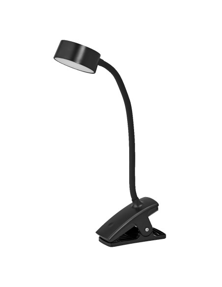 LAMPKA BIURKOWA OFFICE LINE DESK CYLINDER CLIP 4.8W TW DIM BLACK 