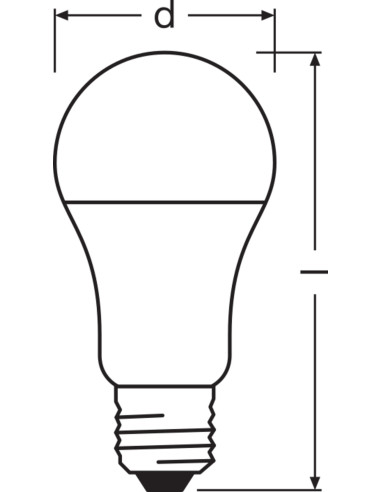 ŻARÓWKA V LED PCR CLA100 FR 13W 4000K neutralna biała  E27 1521LM 