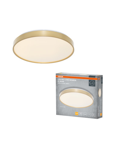 PLAFON LED CEILING LUXO SENSOR 380 24W 3000K 1320LM IP20 GOLD 
