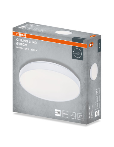 PLAFON LED CEILING LUXO 380 24W 4000K 1320LM IP20 WHITE 
