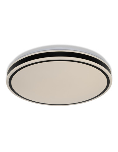 PLAFON LED CEILING NOIR ROUND 480 48W 6500K 2880LM IP20 BK 