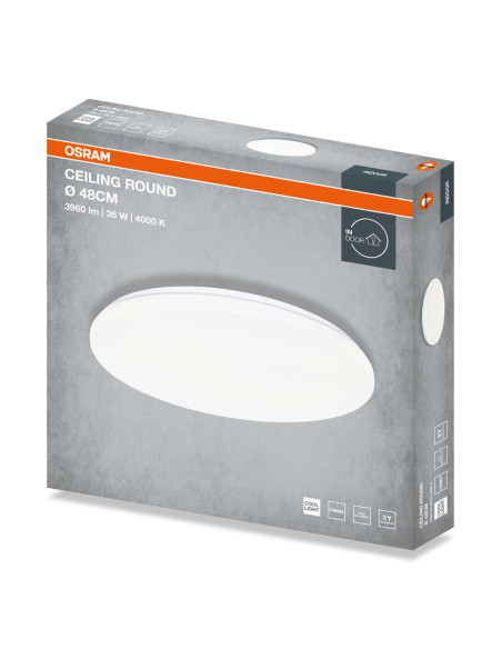 PLAFON LED CEILING ROUND 480 36W 4000K 2880LM IP20 
