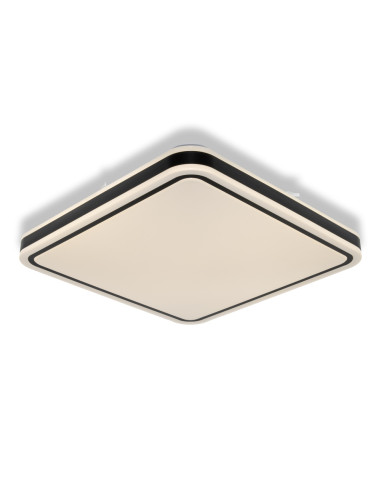 PLAFON LED CEILING NOIR SQUARE 480 72W 3000K 4320LM IP20 BK 
