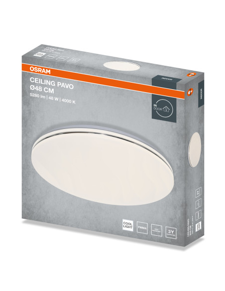 PLAFON LED CEILING PAVO ROUND 480 48W 4000K 3360LM IP20 

