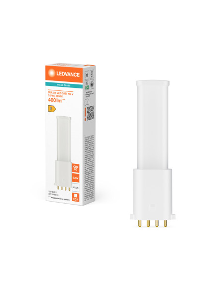 ŚWIETLÓWKA LED V DULUX LED S/E7 AC 3.5W 4000K neutralna biała 400LM 2G7 