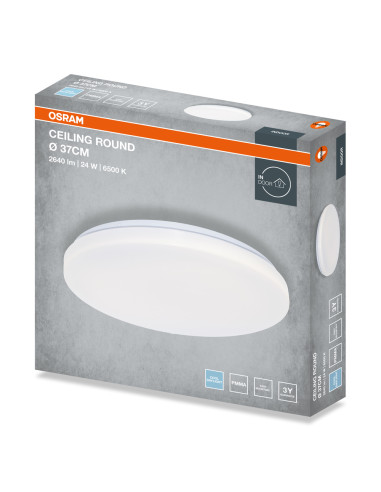 PLAFON LED CEILING ROUND 370 24W 6500K 1920LM IP20 
