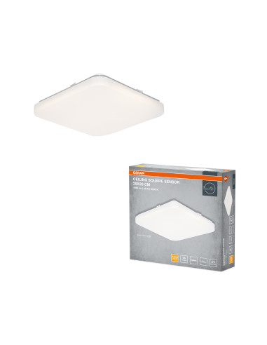PLAFON LED CEILING SQUARE SENSOR 280 18W 3000K 1440LM IP20 
