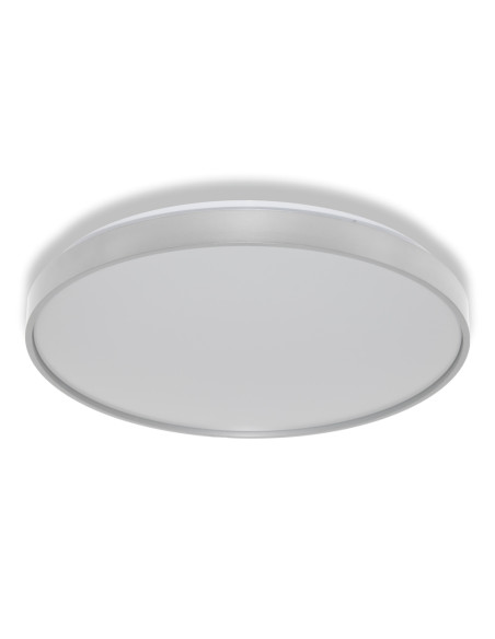 PLAFON LED CEILING LUXO 490 36W 3000K 1980LM IP20 SILVER 
