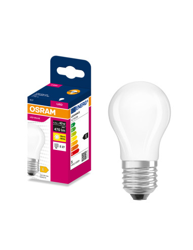 ŻARÓWKA LED VALUE RF CLP40 4,2W 2700K ciepła biała 470LM FIL FR E27 
