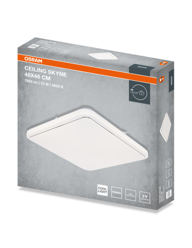 PLAFON LED CEILING SKYNE SQUARE 480 72W 4000K 5040LM IP20 
