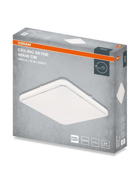 PLAFON LED CEILING SKYNE SQUARE 480 72W 4000K 5040LM IP20 
