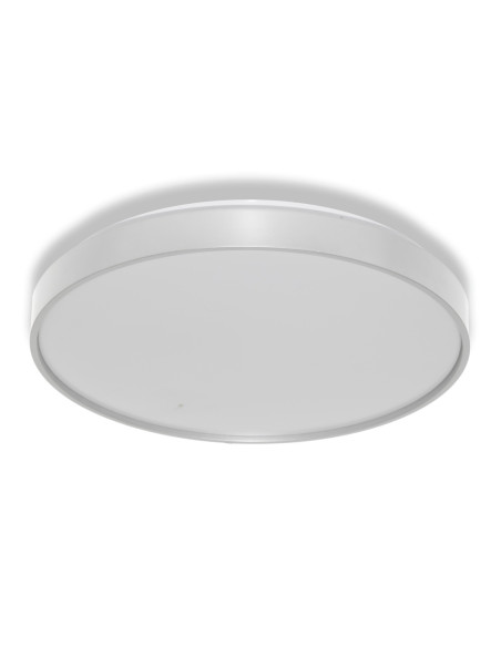 PLAFON LED CEILING LUXO 380 24W 3000K 1320LM IP20 SILVER 
