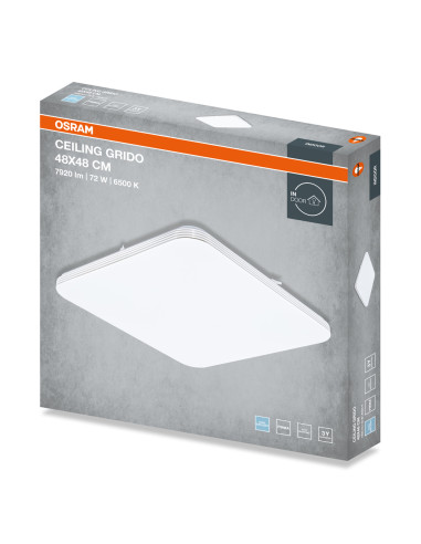 PLAFON LED CEILING GRIDO SQUARE 480 72W 6500K 5040LM IP20 
