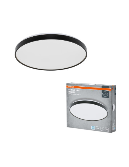 PLAFON LED CEILING LUXO 560 60W 6500K 3300LM IP20 BLACK 

