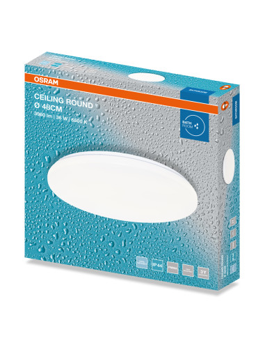 PLAFON LED CEILING ROUND 480 36W 6500K 2880LM IP44 