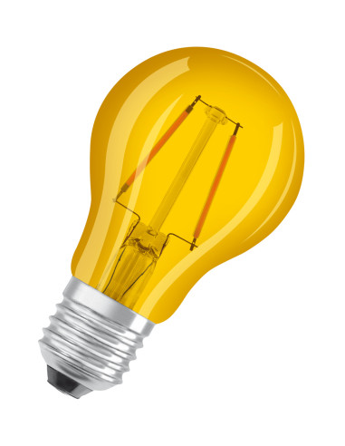 ŻARÓWKA LED STAR CLA15 2W/622 YELLOW E27 