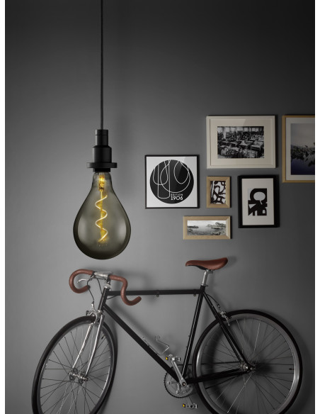ŻARÓWKA LED 1906 VINTAGE LED CLA12 A160 5W/818 110LM FIL SMOKE E27 