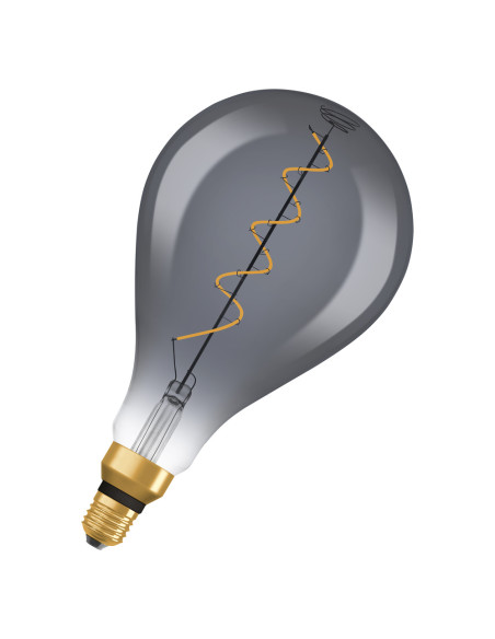ŻARÓWKA LED 1906 VINTAGE LED CLA12 A160 5W/818 110LM FIL SMOKE E27 