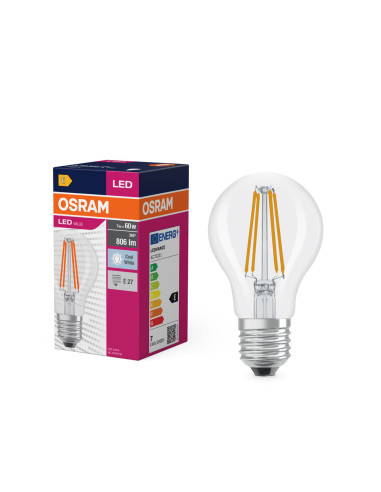 ŻARÓWKA LED VALUE RF CLA60 6,5W 4000K neutralna biała  806LM FIL E27 